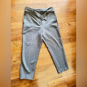Ann Taylor Women’s Belted Gray Pants